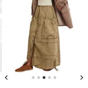 NWT Free People Eloise Maxi Skirt